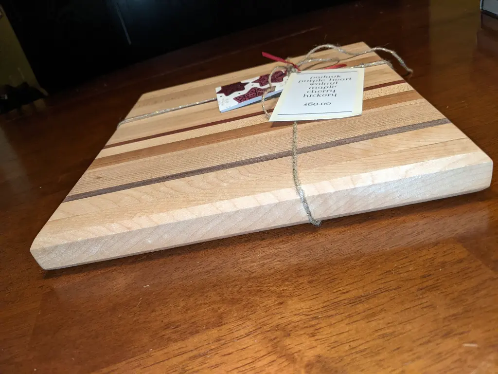 Exotic wood medley cutting board8.webp